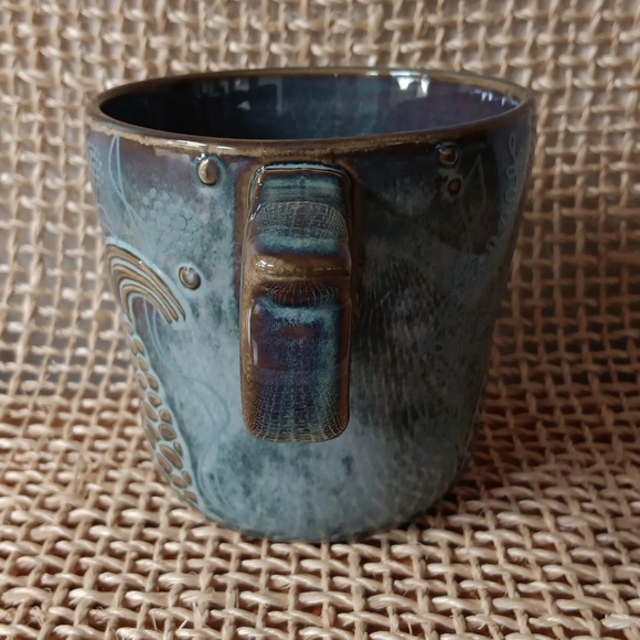 Starbucks Siren Mermaid Tail 2014 Anniversary Collection Coffee Mug Cup 12 Oz. - Picture 5 of 11